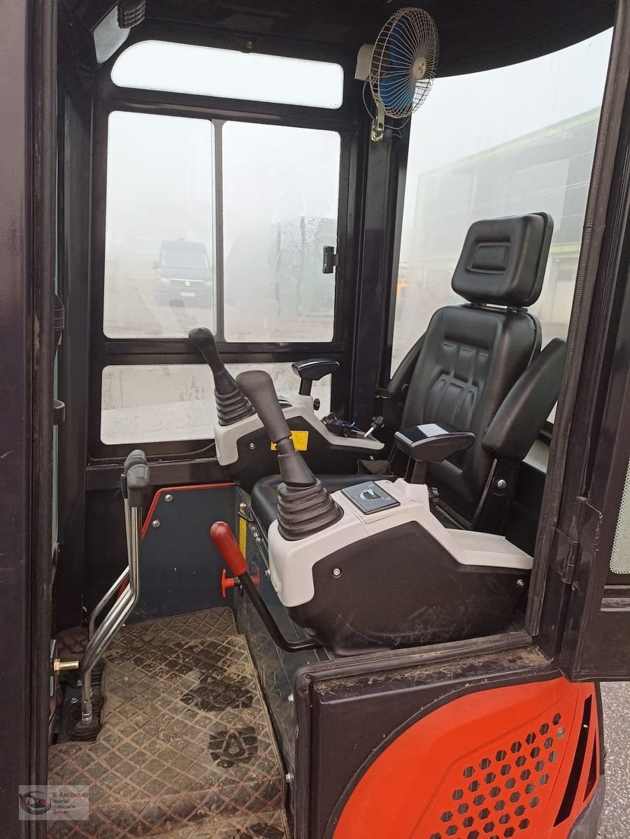 Minibagger Türe ait Sonstige 1,2 Tonnen Bagger mit Vollkabine und 3 Zylinder, Gebrauchtmaschine içinde Dimbach (resim 8)