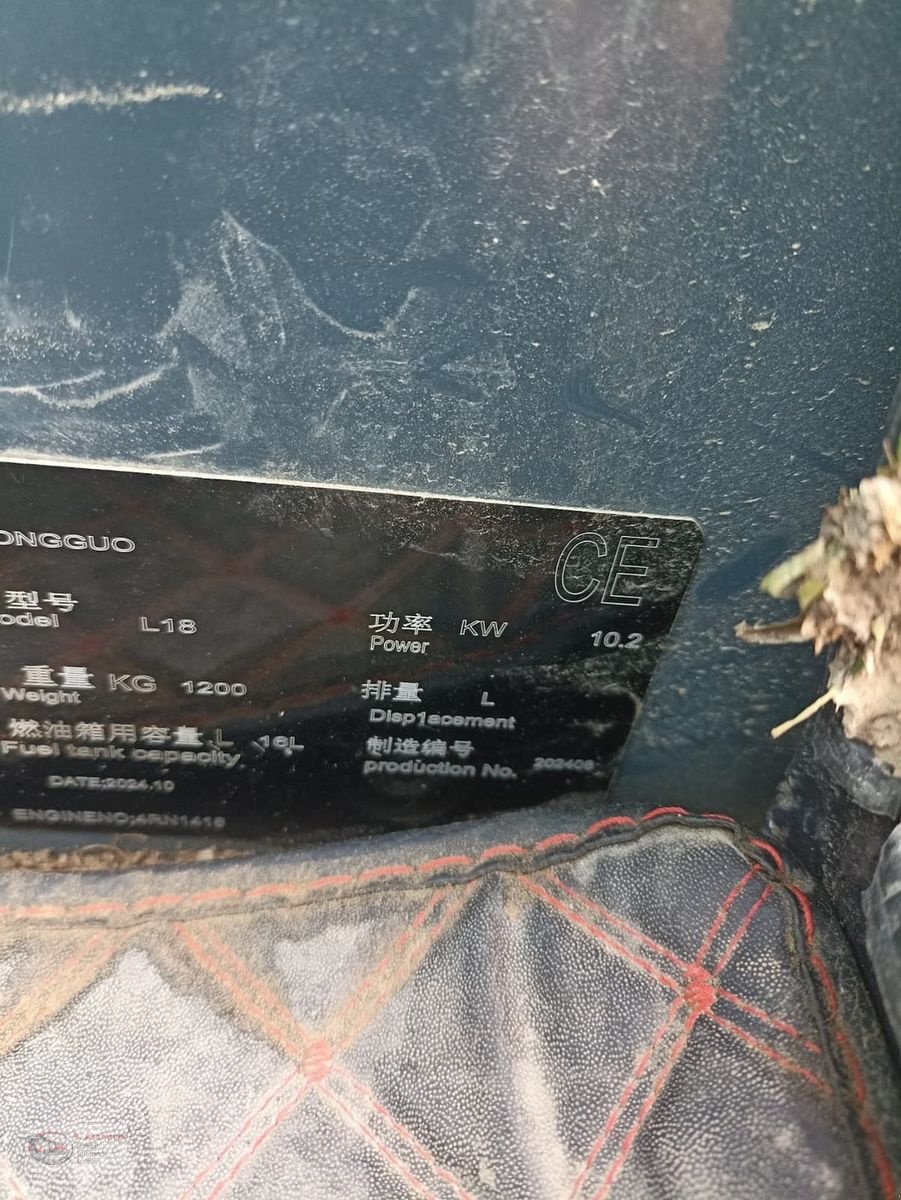 Minibagger Türe ait Sonstige 1,2 Tonnen Bagger mit Vollkabine und 3 Zylinder, Gebrauchtmaschine içinde Dimbach (resim 14)