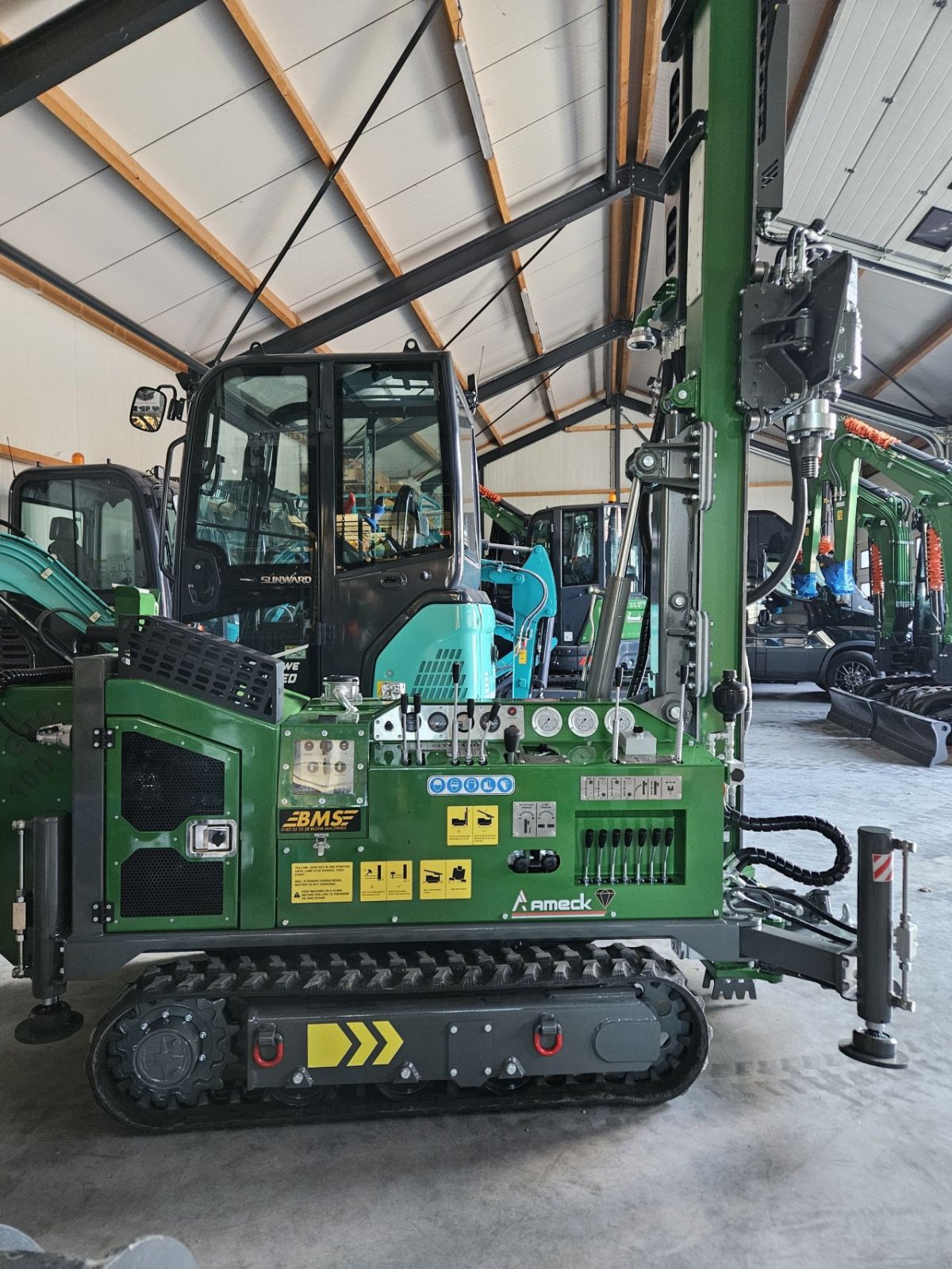 Minibagger του τύπου Sonstige Aameck AC100, Neumaschine σε stolwijk (Φωτογραφία 1)