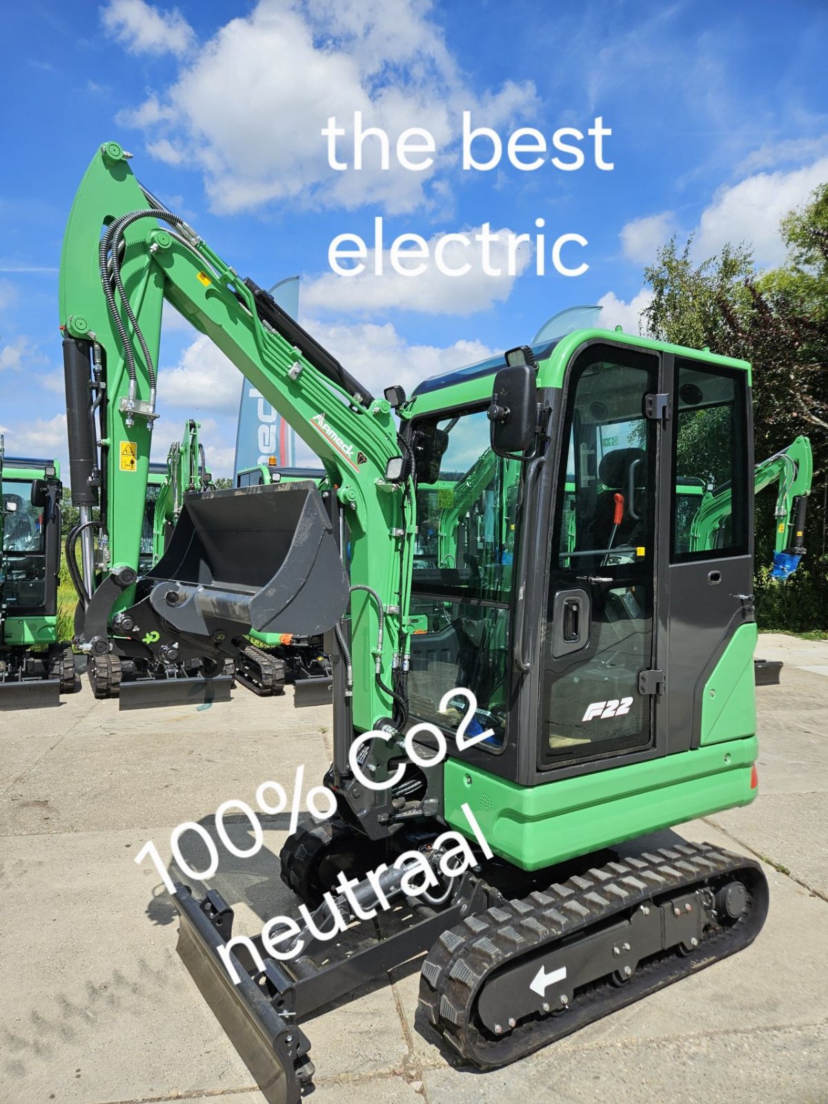 Minibagger of the type Sonstige Aameck F22e, Neumaschine in stolwijk (Picture 1)