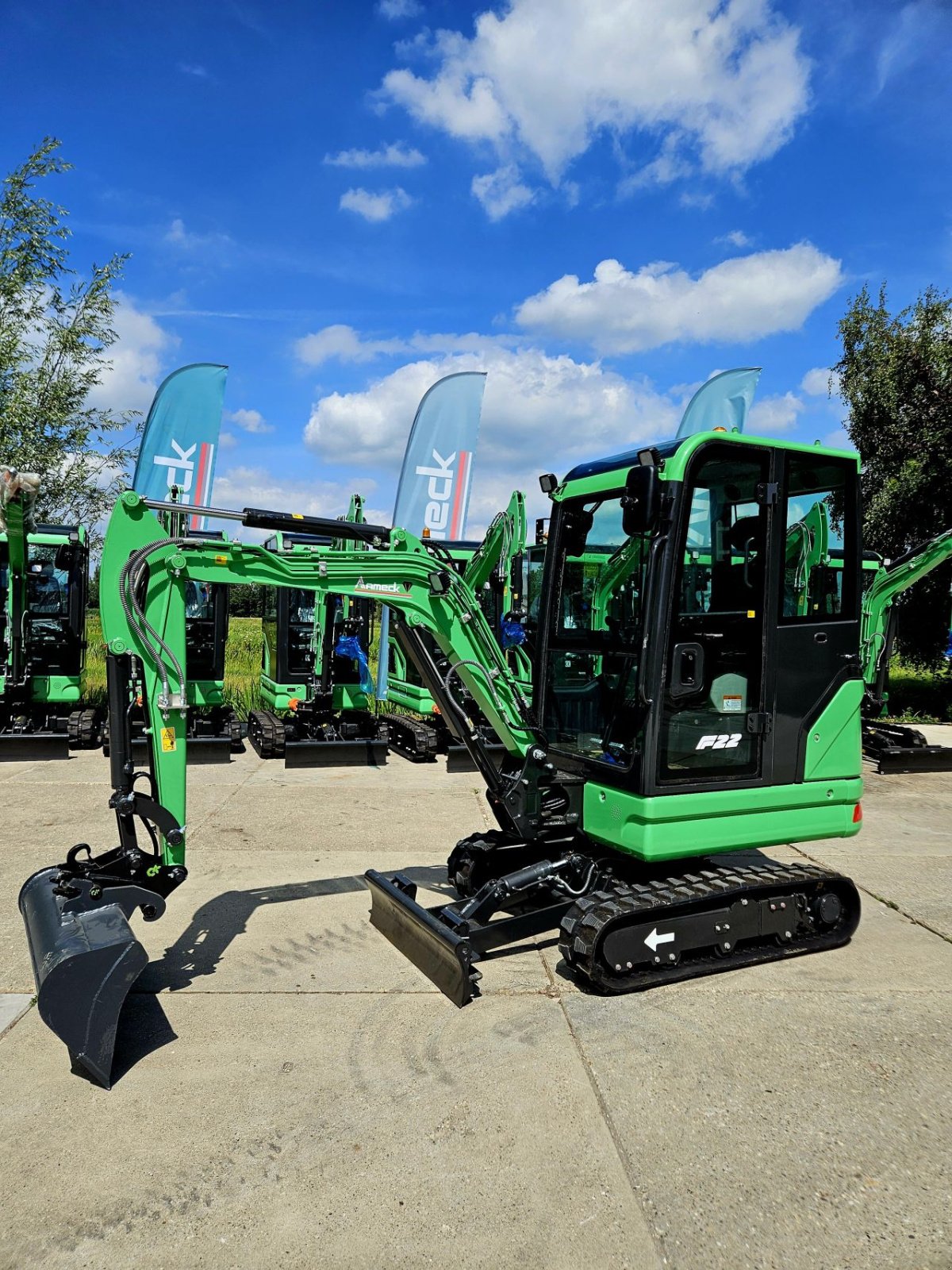 Minibagger of the type Sonstige Aameck F22e, Neumaschine in stolwijk (Picture 2)