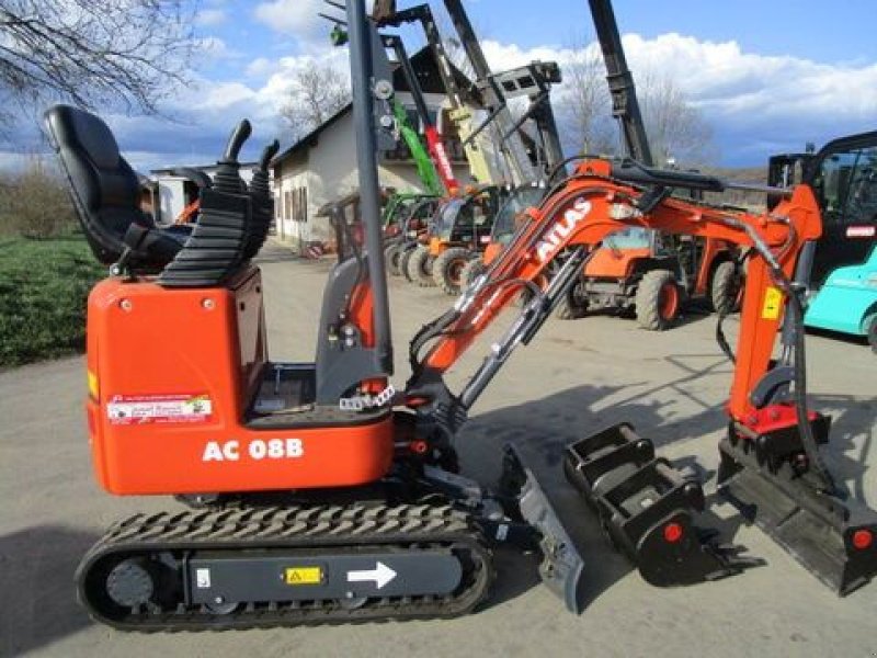 Minibagger tip Sonstige AC08B - mechan. Schnellwechsler LEHNHOF + 3 Löff, Gebrauchtmaschine in Gnas (Poză 1)