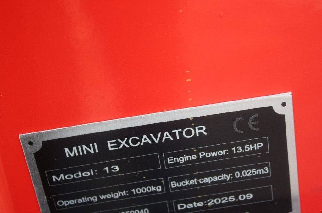 Minibagger tipa Sonstige Captok CK13 Mini Excavator, Gebrauchtmaschine u Antwerpen (Slika 10)