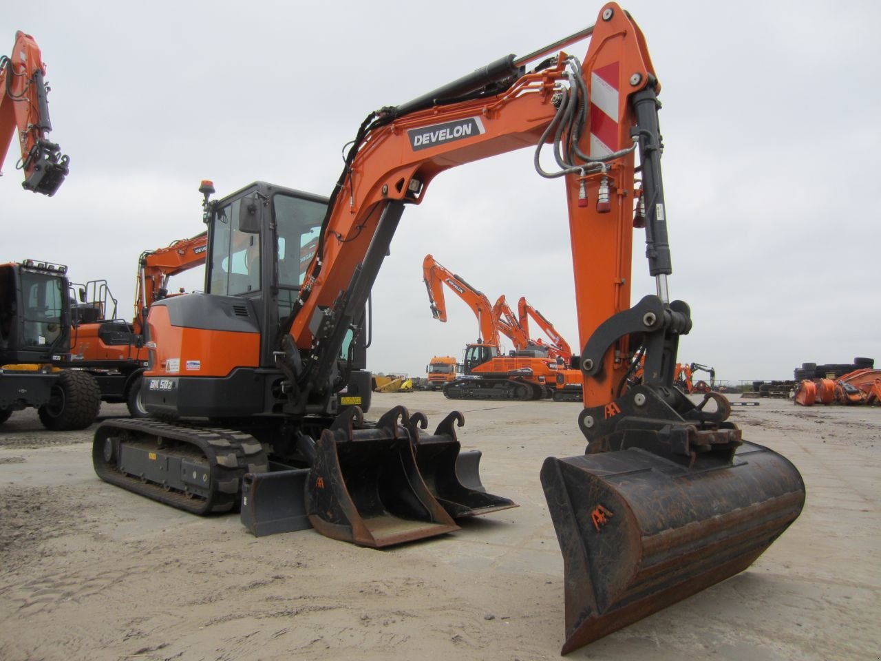 Minibagger от тип Sonstige Develon DX50z-7, Neumaschine в Arum (Снимка 3)