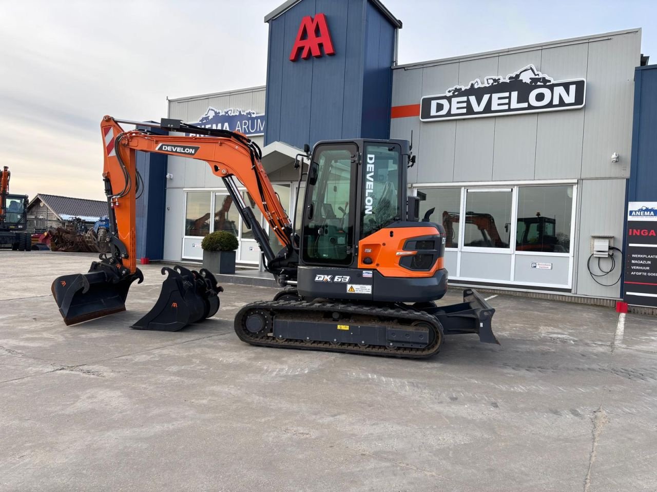Minibagger del tipo Sonstige Develon DX63-7, Neumaschine en Arum (Imagen 2)