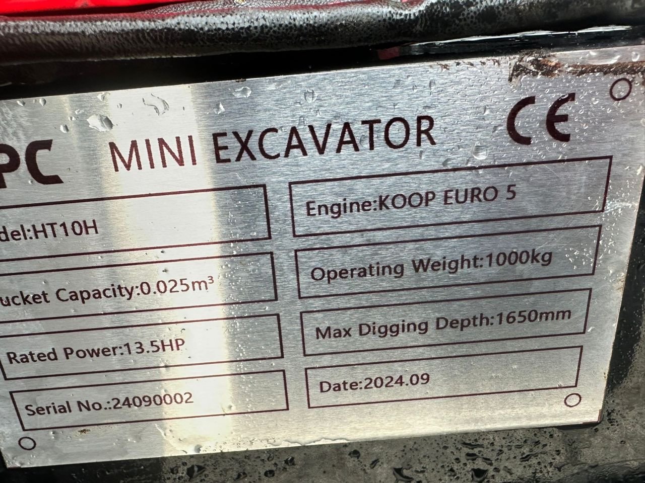 Minibagger del tipo Sonstige DPC, Gebrauchtmaschine In Linde (dr) (Immagine 4)