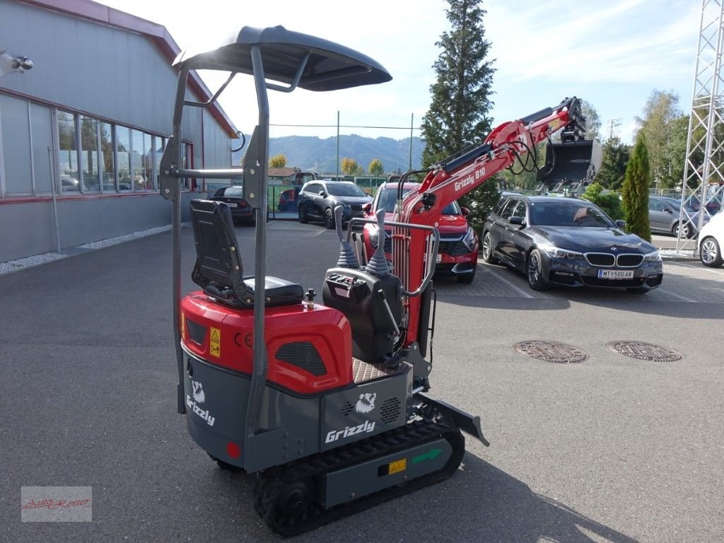 Minibagger des Typs Sonstige Grizzly KME 10 Minibagger Diesel Euro 5 Motor, Neumaschine in Fohnsdorf (Bild 14)