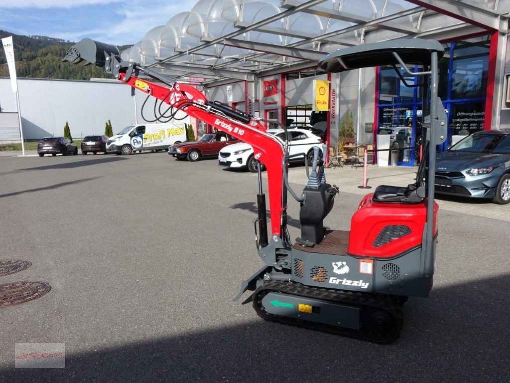 Minibagger des Typs Sonstige Grizzly KME 10 Minibagger Diesel Euro 5 Motor, Neumaschine in Fohnsdorf (Bild 18)