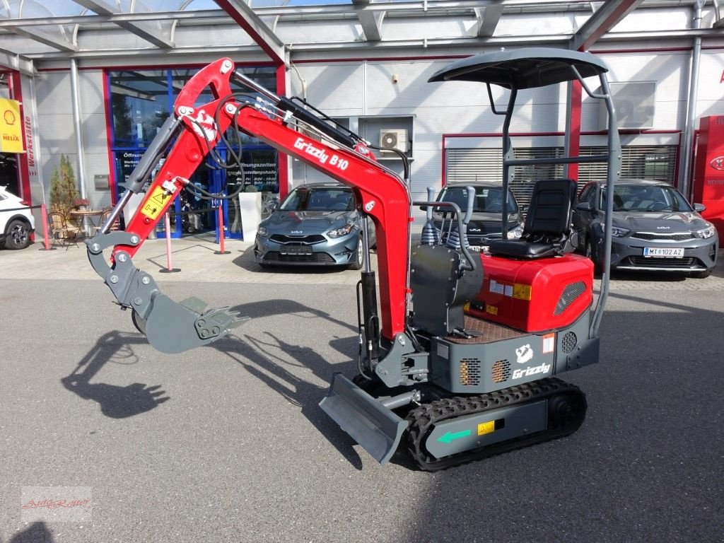 Minibagger des Typs Sonstige Grizzly KME 10 Minibagger Diesel Euro 5 Motor, Neumaschine in Fohnsdorf (Bild 5)