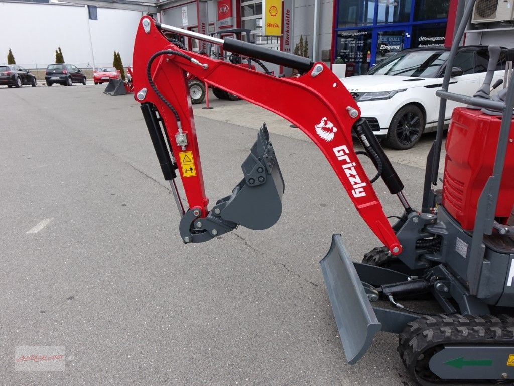 Minibagger des Typs Sonstige Grizzly KME 12 Minibagger mit Euro 5-Motor, Neumaschine in Fohnsdorf (Bild 20)