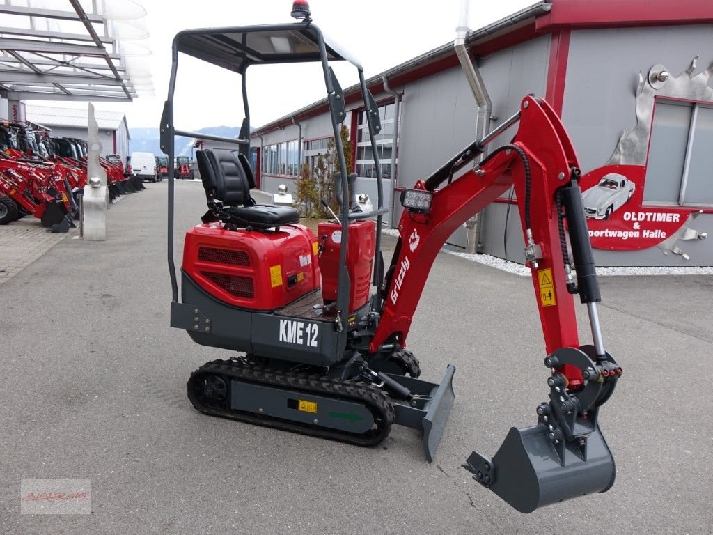 Minibagger des Typs Sonstige Grizzly KME 12 Minibagger mit Euro 5-Motor, Neumaschine in Fohnsdorf (Bild 13)