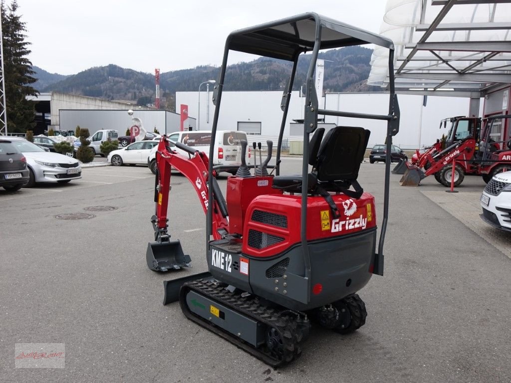 Minibagger des Typs Sonstige Grizzly KME 12 Minibagger mit Euro 5-Motor, Neumaschine in Fohnsdorf (Bild 4)