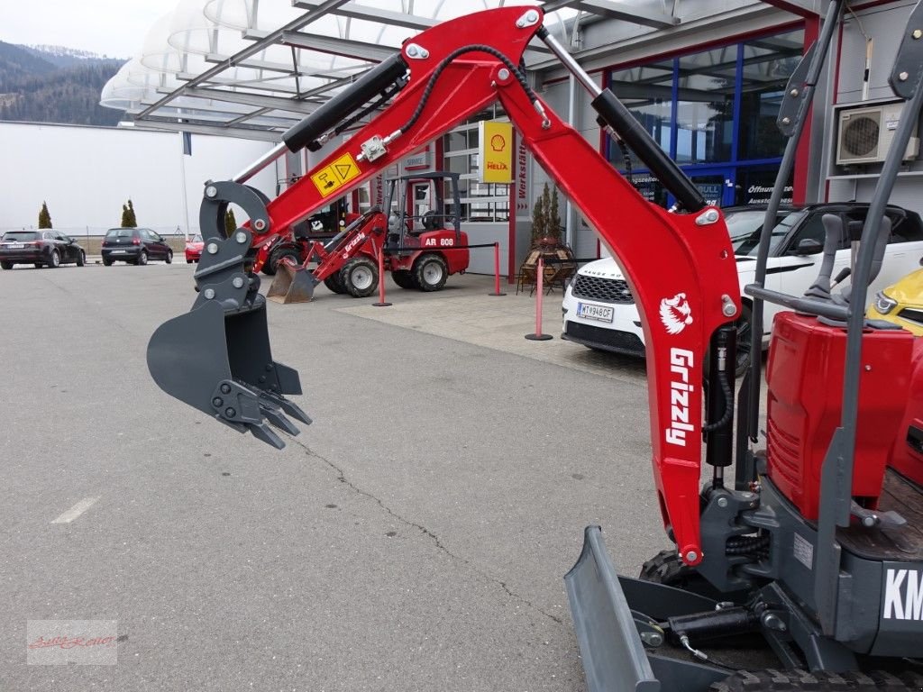 Minibagger des Typs Sonstige Grizzly KME 12 Minibagger mit Euro 5-Motor, Neumaschine in Fohnsdorf (Bild 18)