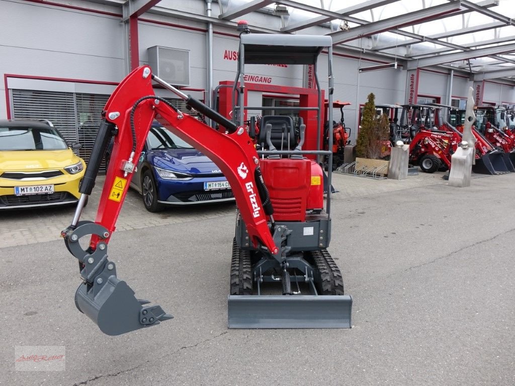 Minibagger des Typs Sonstige Grizzly KME 12 Minibagger mit Euro 5-Motor, Neumaschine in Fohnsdorf (Bild 12)