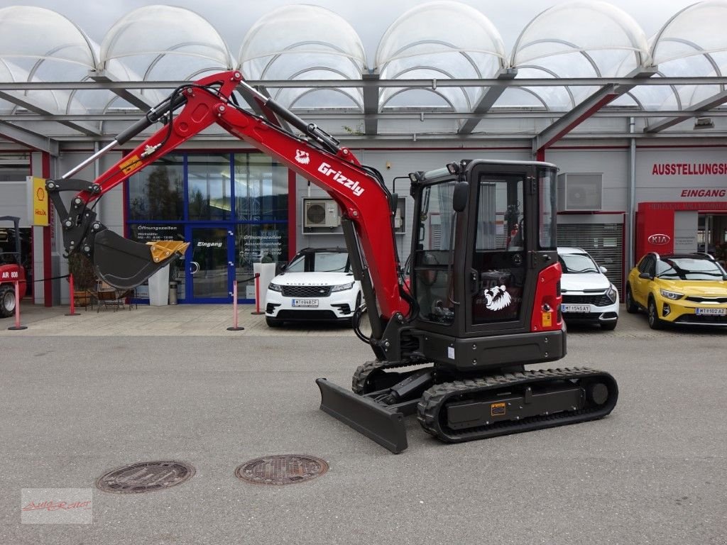 Minibagger des Typs Sonstige Grizzly KME40 Minibagger mit  Schnellwechsler., Neumaschine in Fohnsdorf (Bild 15)