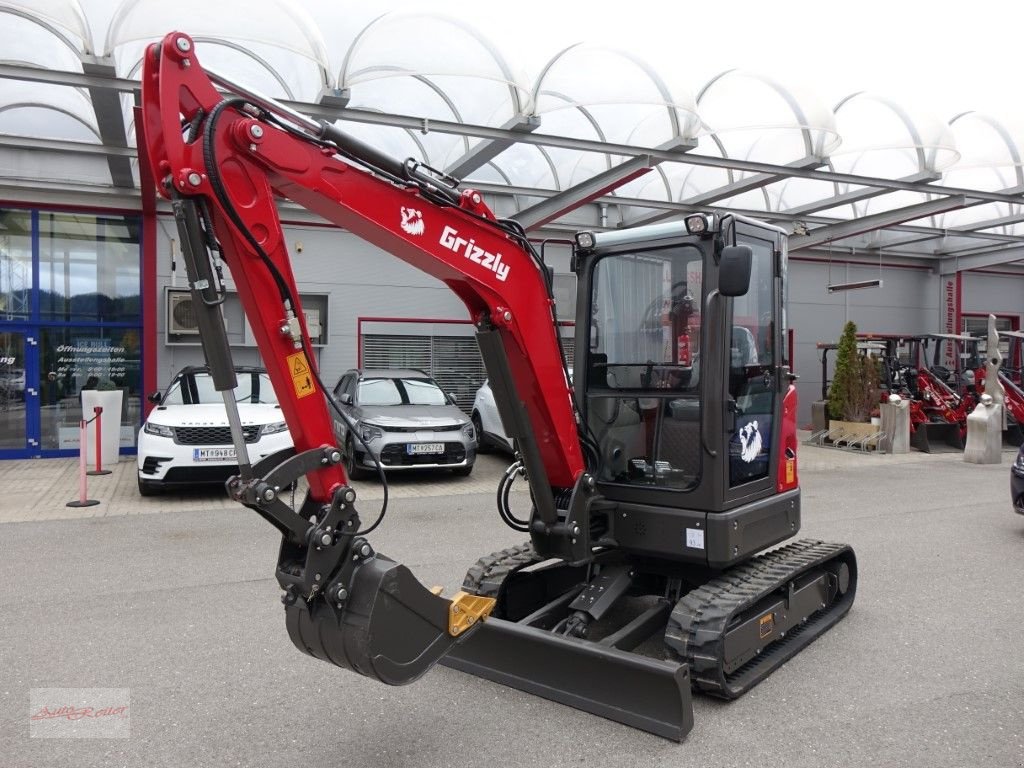 Minibagger des Typs Sonstige Grizzly KME40 Minibagger mit  Schnellwechsler., Neumaschine in Fohnsdorf (Bild 17)