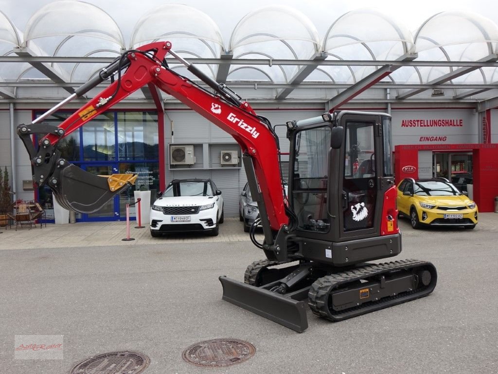 Minibagger des Typs Sonstige Grizzly KME40 Minibagger mit  Schnellwechsler., Neumaschine in Fohnsdorf (Bild 16)