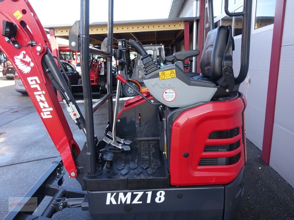 Minibagger Türe ait Sonstige Grizzly KMZ 18 Minibagger Kubota Motor, Neumaschine içinde Fohnsdorf (resim 3)