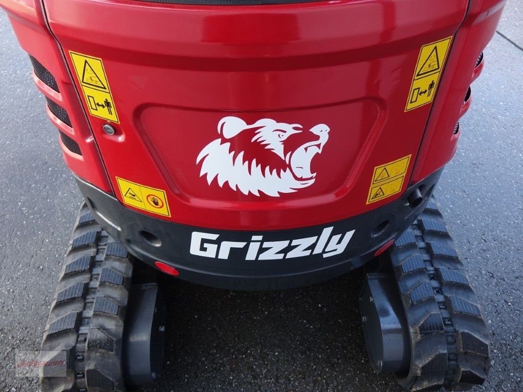 Minibagger Türe ait Sonstige Grizzly KMZ 18 Minibagger Kubota Motor, Neumaschine içinde Fohnsdorf (resim 4)