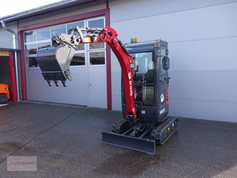 Minibagger del tipo Sonstige Grizzly KMZ 20 Minibagger Kubota Motor, Neumaschine en Fohnsdorf (Imagen 1)