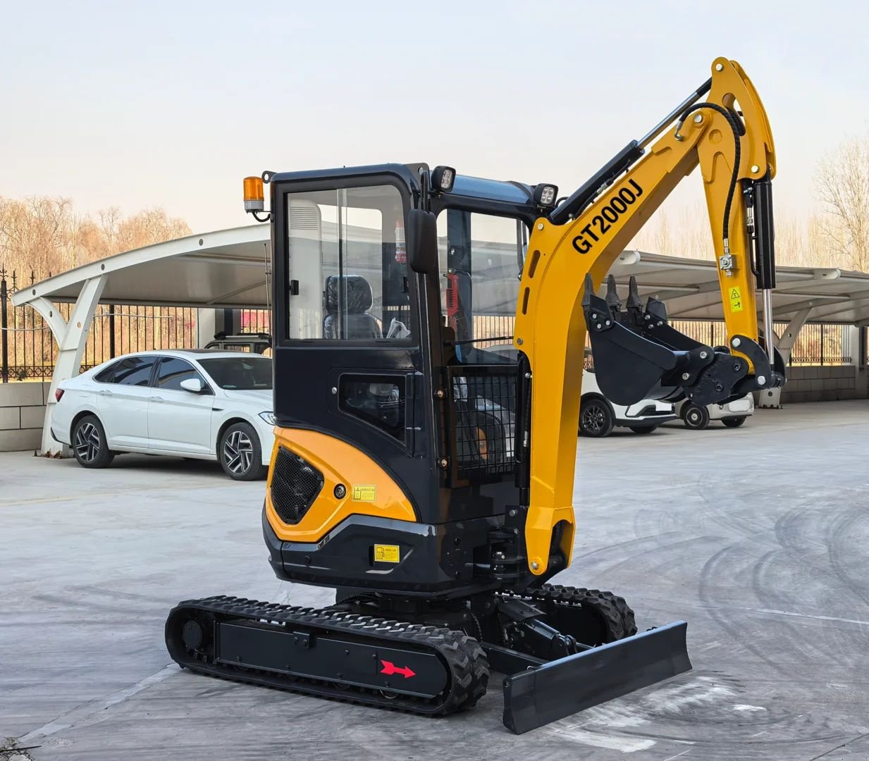 Minibagger от тип Sonstige Gunter Grossmann Rupsgraafmachine GT2000J, Neumaschine в sevenum (Снимка 9)