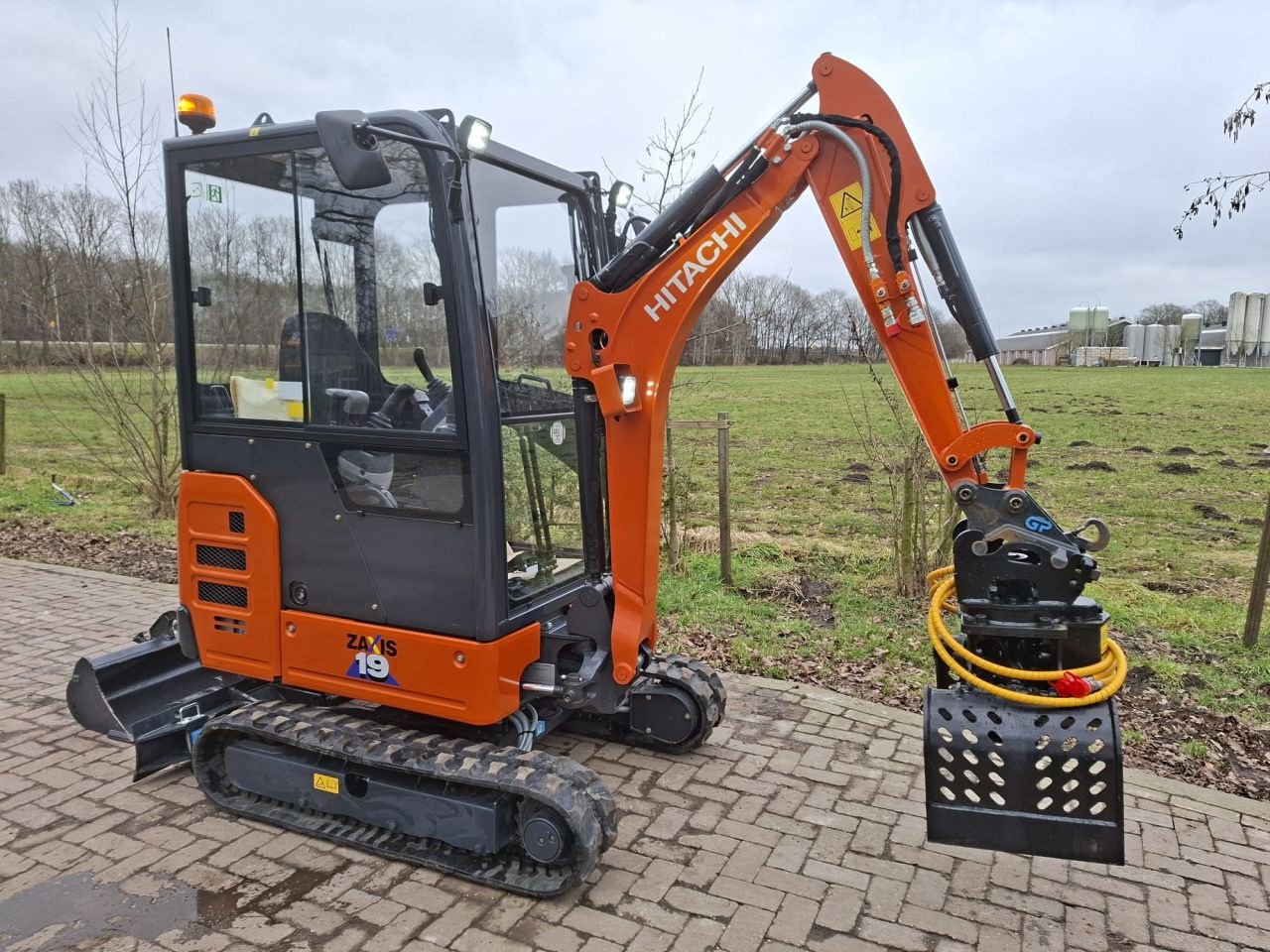 Minibagger des Typs Sonstige Hiatchi ZX19-6, Gebrauchtmaschine in Terschuur (Bild 9)