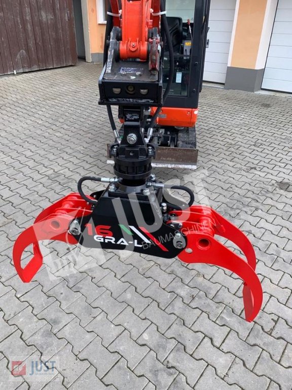 Minibagger des Typs Sonstige Holzgreifer 1,5-3,0 to für Minibagger MS01, Neumaschine in Schnelldorf (Bild 1)