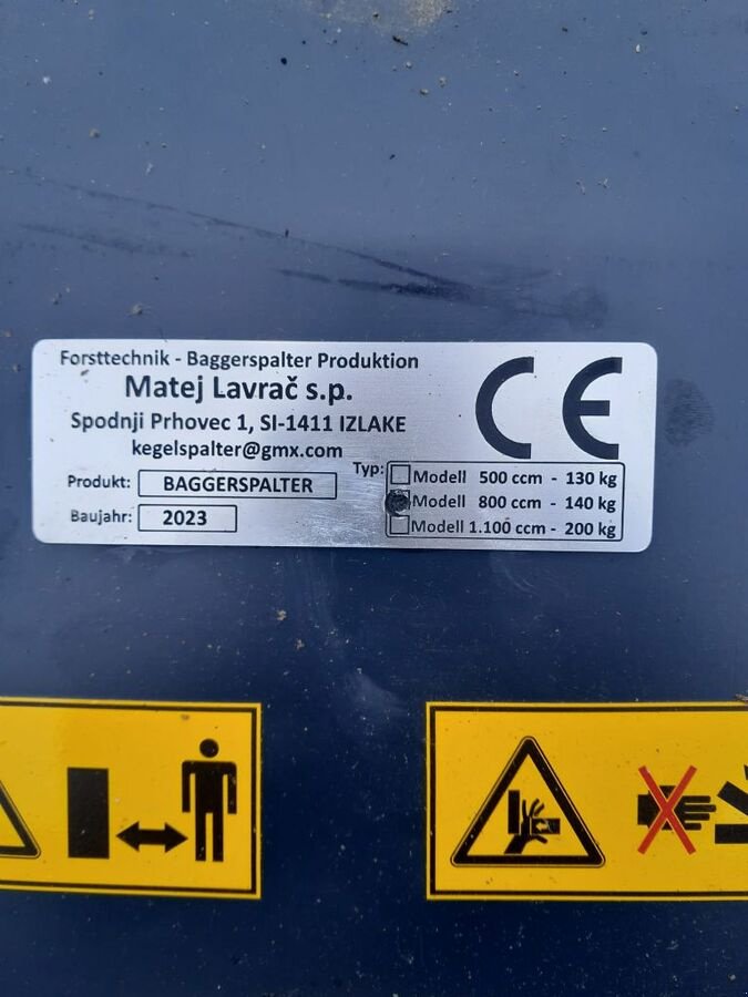 Minibagger del tipo Sonstige Holzspalter bis max. 6 Ton. Bagger, Gebrauchtmaschine en Gnas (Imagen 3)