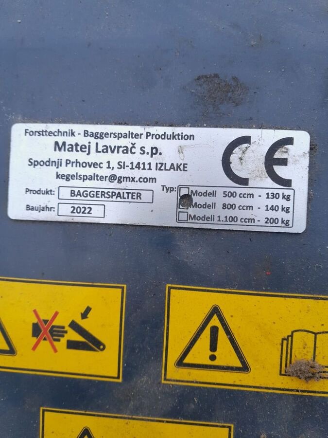 Minibagger del tipo Sonstige Holzspalter bis max. 6 Ton. Bagger, Gebrauchtmaschine en Gnas (Imagen 2)