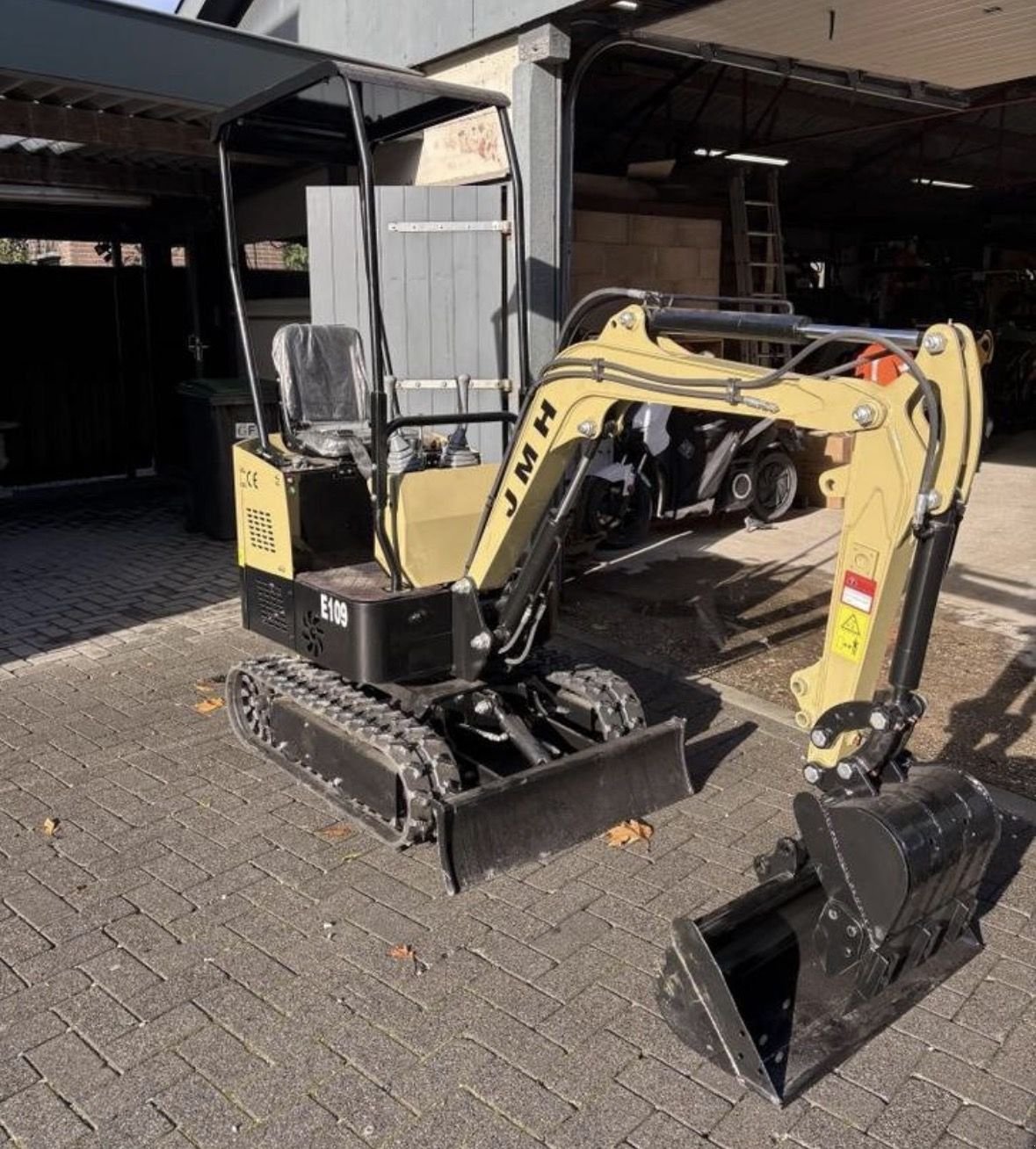Minibagger del tipo Sonstige JMH E108, Neumaschine In ZEGVELD (Immagine 11)