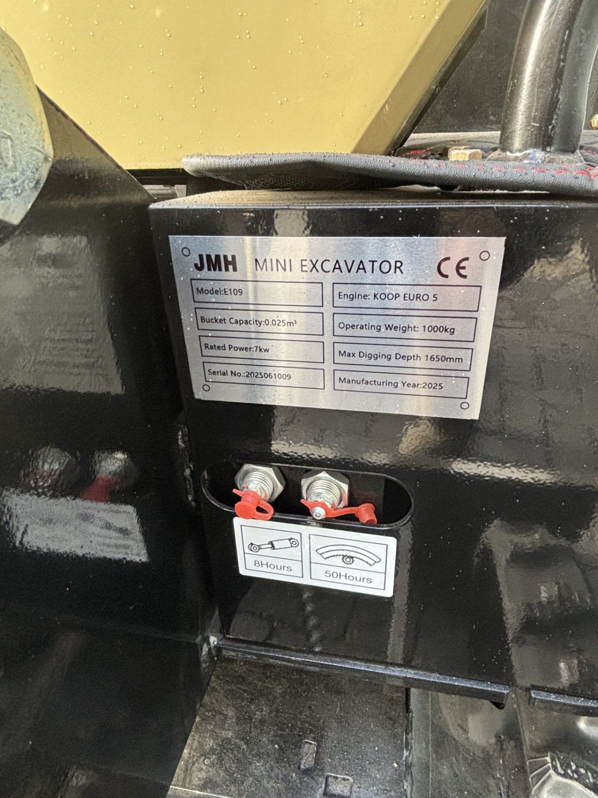 Minibagger Türe ait Sonstige JMH E109, Neumaschine içinde ZEGVELD (resim 9)