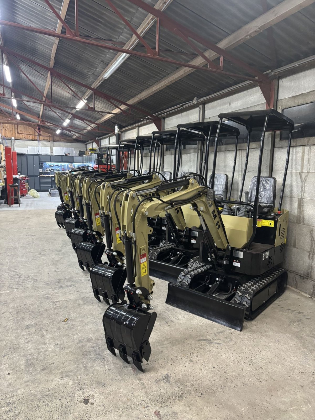 Minibagger Türe ait Sonstige JMH E109, Neumaschine içinde ZEGVELD (resim 3)
