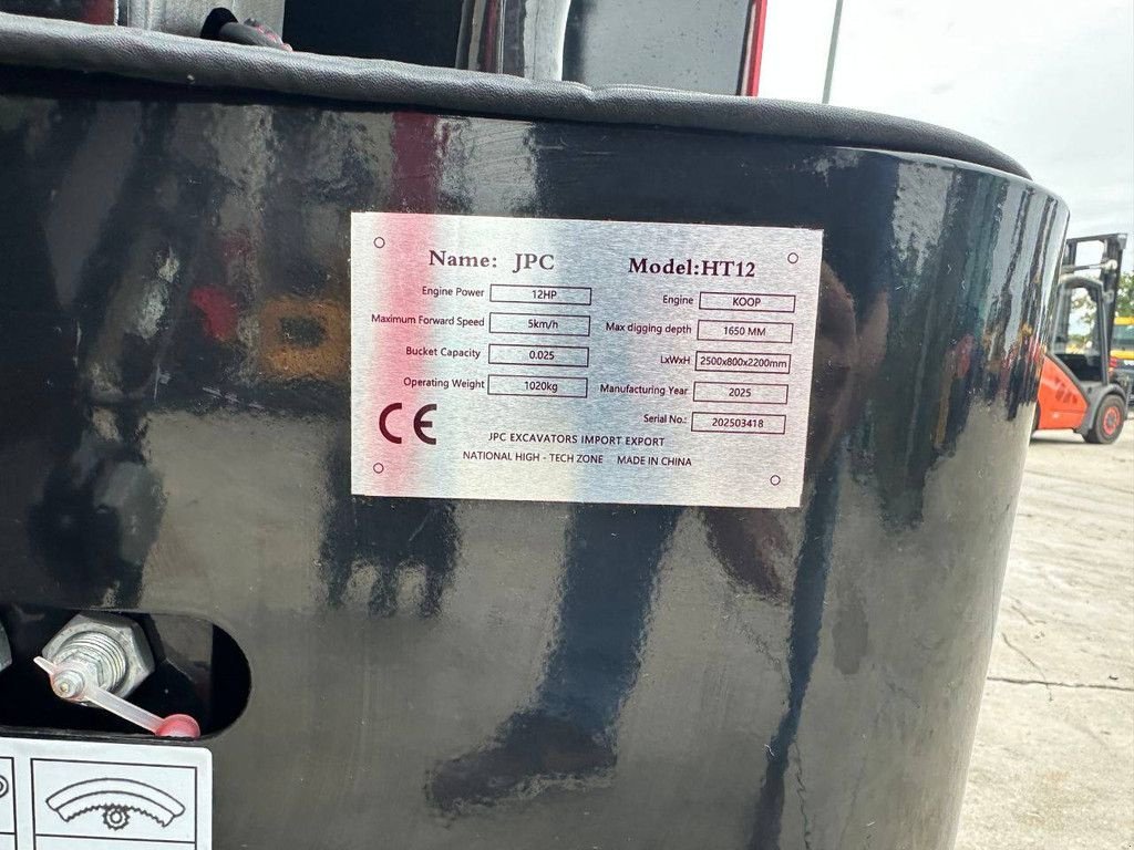Minibagger del tipo Sonstige JPC HT12, Neumaschine en Antwerpen (Imagen 9)
