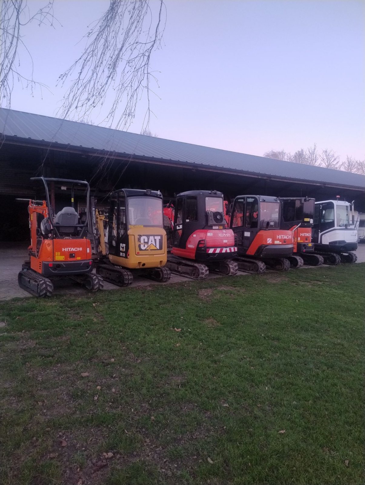 Minibagger Türe ait Sonstige Kubota Hitachi Kx101-3 kx030-4, Gebrauchtmaschine içinde Veldhoven (resim 5)