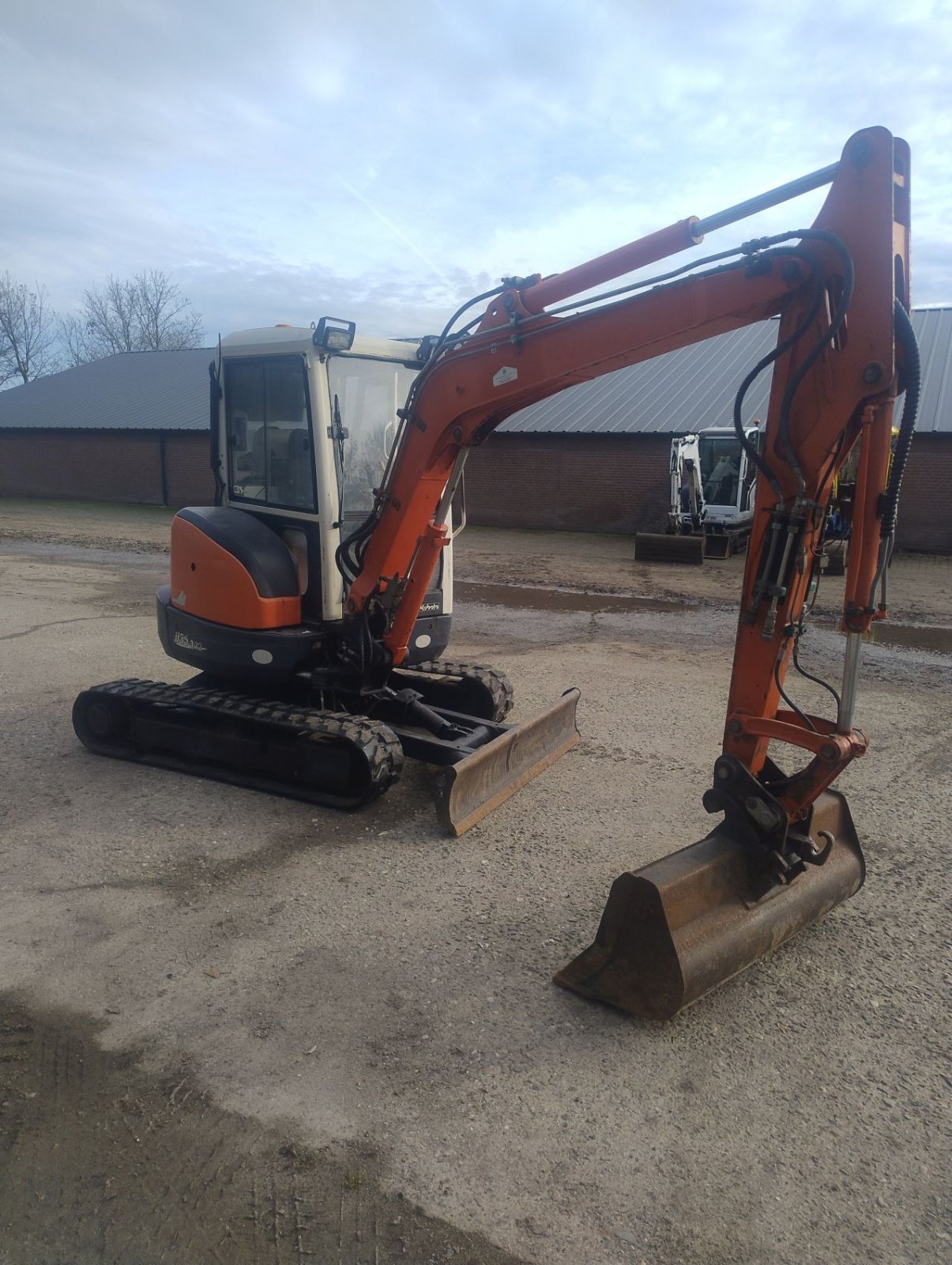 Minibagger Türe ait Sonstige Kubota Hitachi Kx101-3 kx030-4, Gebrauchtmaschine içinde Veldhoven (resim 10)