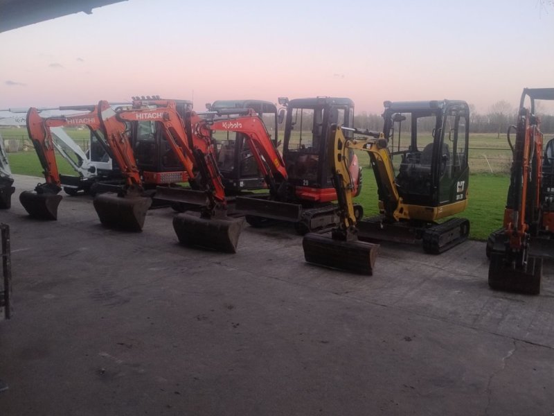 Minibagger Türe ait Sonstige Kubota Hitachi Kx101-3 kx030-4, Gebrauchtmaschine içinde Veldhoven