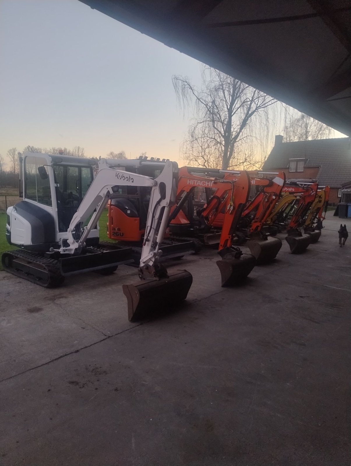 Minibagger Türe ait Sonstige Kubota Hitachi Kx101-3 kx030-4, Gebrauchtmaschine içinde Veldhoven (resim 2)