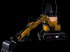 Minibagger des Typs Sonstige LGR15HT, Gebrauchtmaschine in LA SOUTERRAINE (Bild 9)