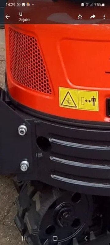 Minibagger del tipo Sonstige Mini graver CMH AHT13, Gebrauchtmaschine en Terschuur (Imagen 5)