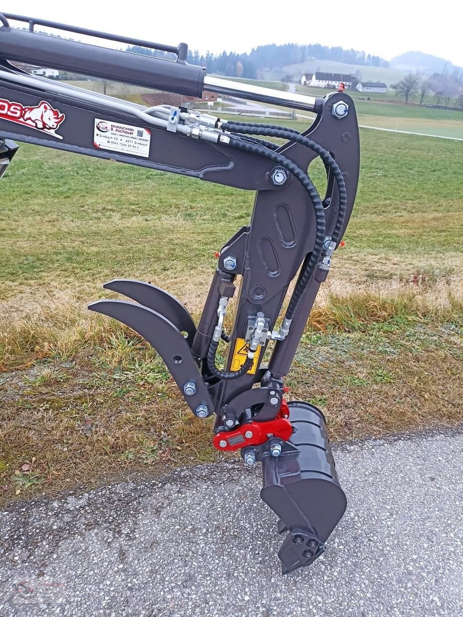 Minibagger a típus Sonstige MINIBAGGER RHINOCEROS KS10-8, Neumaschine ekkor: Dimbach (Kép 9)