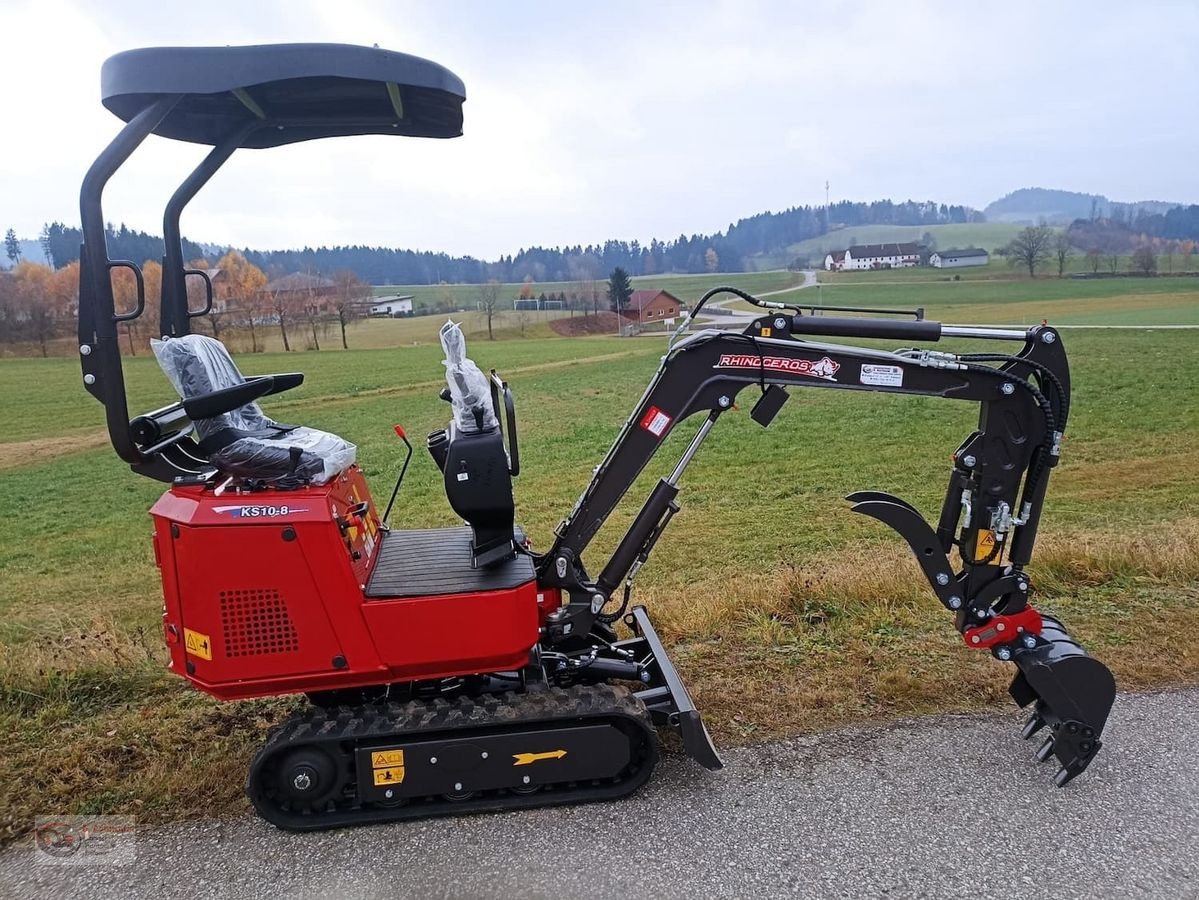 Minibagger a típus Sonstige MINIBAGGER RHINOCEROS KS10-8, Neumaschine ekkor: Dimbach (Kép 3)