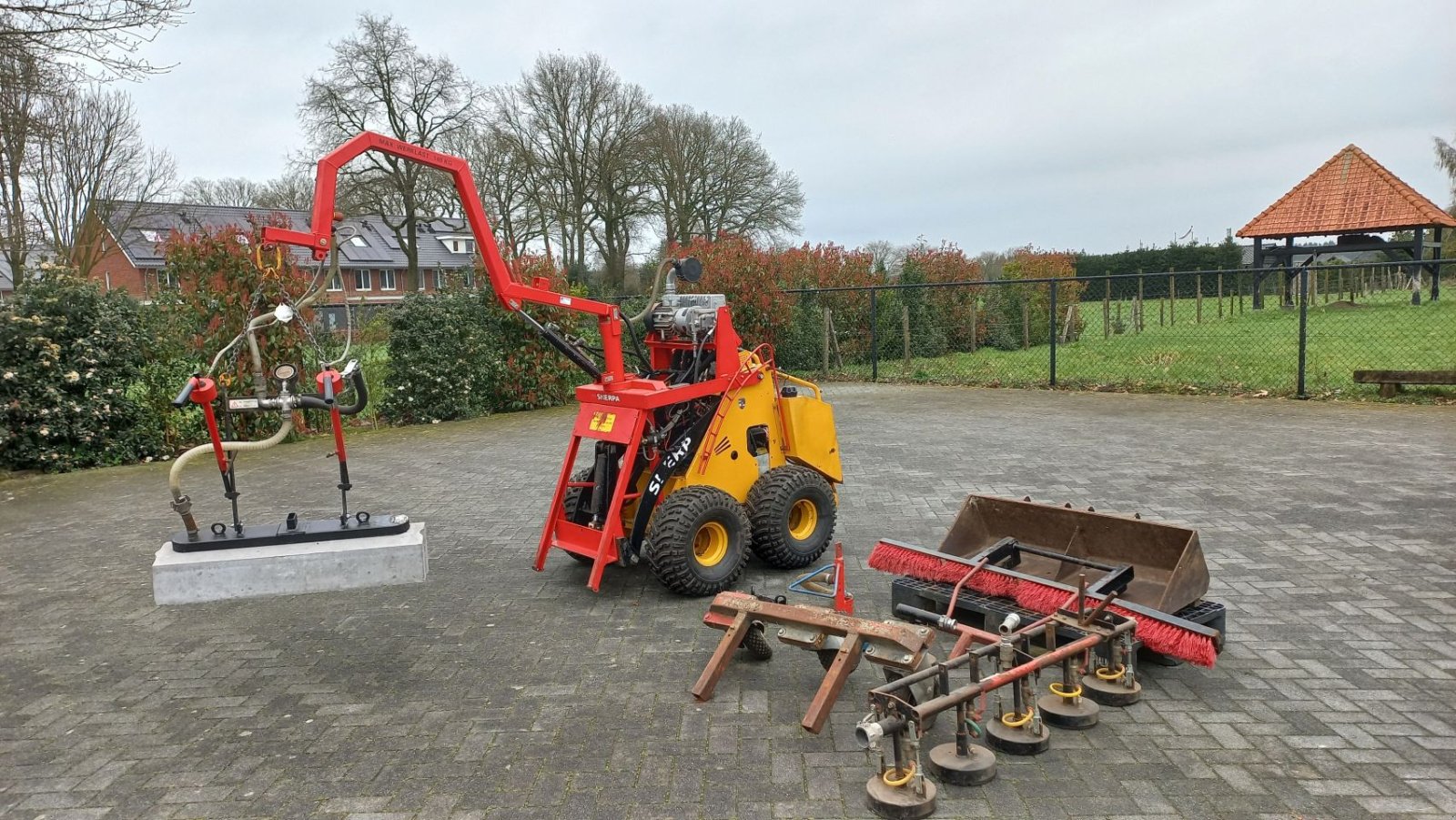 Minibagger Türe ait Sonstige Nimatech Vacuumunit 100m3, Gebrauchtmaschine içinde Garderen (resim 10)