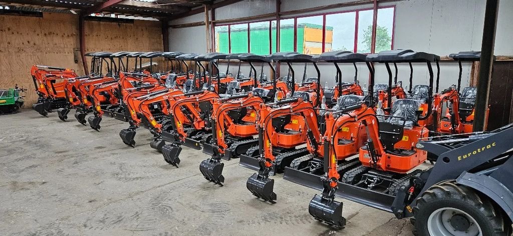 Minibagger des Typs Sonstige Rhinoceros KS 10-8 NIEUW!!, Gebrauchtmaschine in Scharsterbrug (Bild 11)