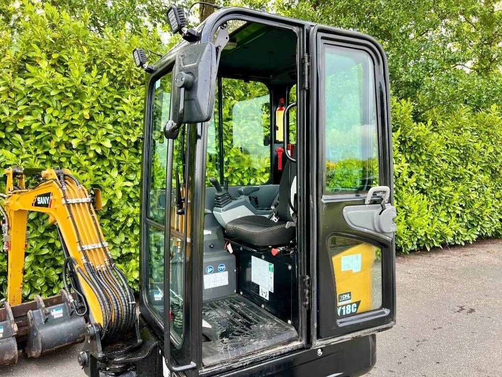 Minibagger του τύπου Sonstige Sany SY 18 C, Gebrauchtmaschine σε Nijkerkerveen (Φωτογραφία 9)