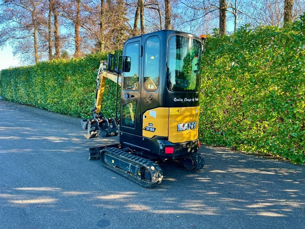 Minibagger типа Sonstige Sany SY 18 C, Gebrauchtmaschine в Nijkerkerveen (Фотография 5)