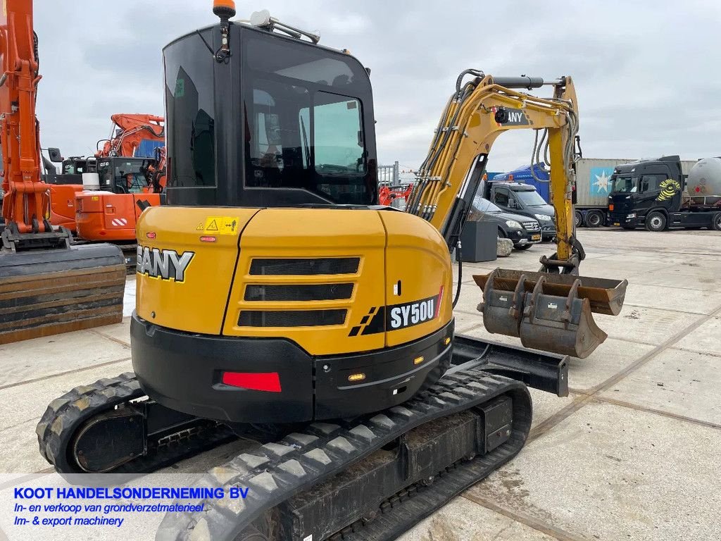 Minibagger του τύπου Sonstige Sany SY 50u 820 hours! 3 Buckets, Gebrauchtmaschine σε Nieuwerkerk aan den IJssel (Φωτογραφία 4)