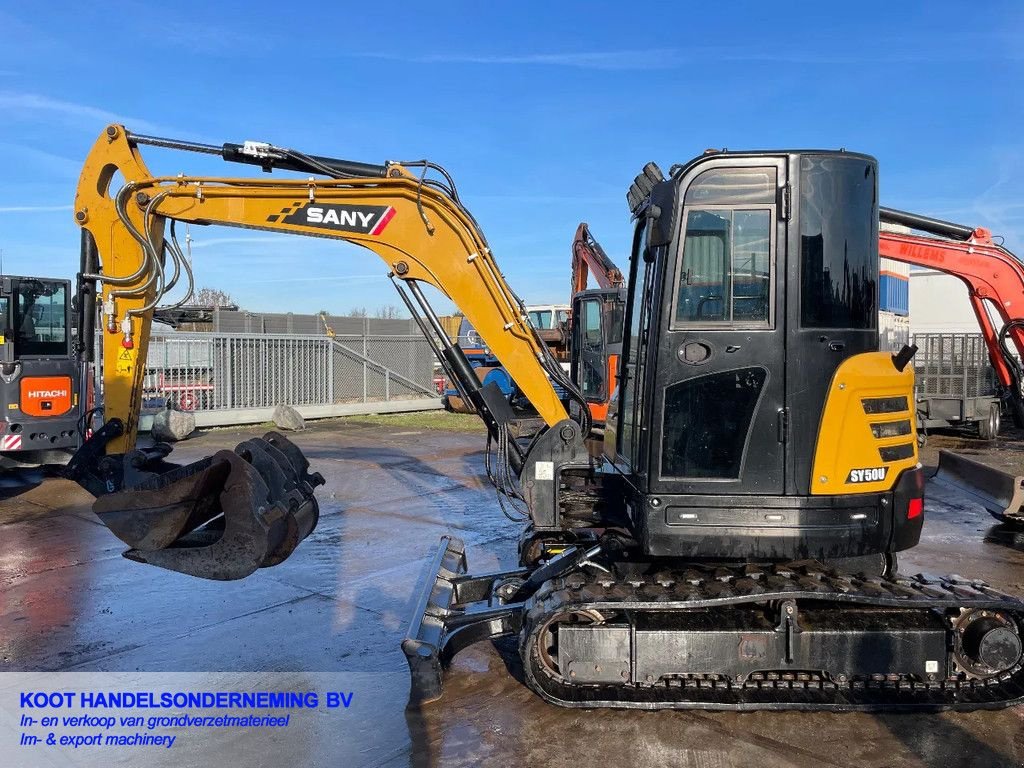 Minibagger του τύπου Sonstige Sany SY 50u 820 hours! 3 Buckets, Gebrauchtmaschine σε Nieuwerkerk aan den IJssel (Φωτογραφία 1)