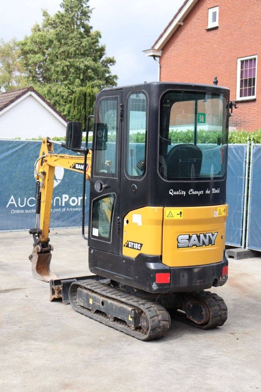 Minibagger tipa Sonstige Sany SY18C, Gebrauchtmaschine u Antwerpen (Slika 4)