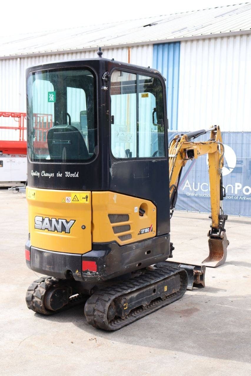 Minibagger tipa Sonstige Sany SY18C, Gebrauchtmaschine u Antwerpen (Slika 7)