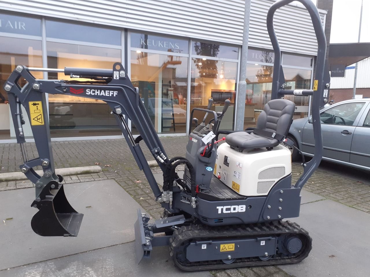 Minibagger a típus Sonstige Schaeff. Terex. Yanmar. Schaeff. Terex. Yanmar. Tc08., Neumaschine ekkor: Alblasserdam (Kép 4)
